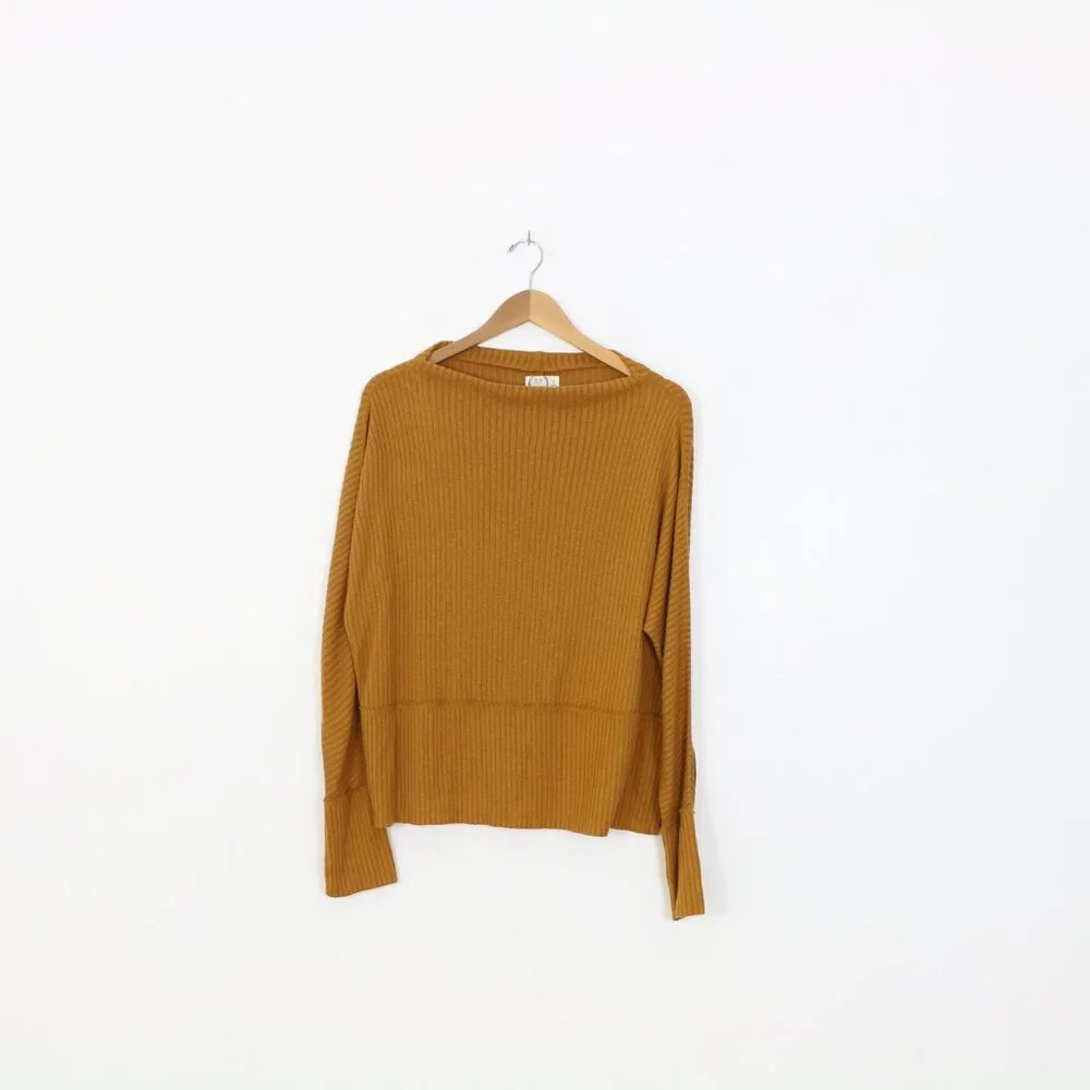 *Maurices Mock Neck Sweater Oversized Pullover Dolman Sleeve Long Sleeve Top - Picture 2 of 7